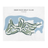 Deer Run Golf Club, Texas - Printed Golf Courses
