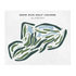 Deer Run Golf Course, Alabama - Printed Golf Course