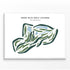 Deer Run Golf Course, Alabama - Printed Golf Course
