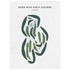 Deer Run Golf Course, Iowa - Printed Golf Courses