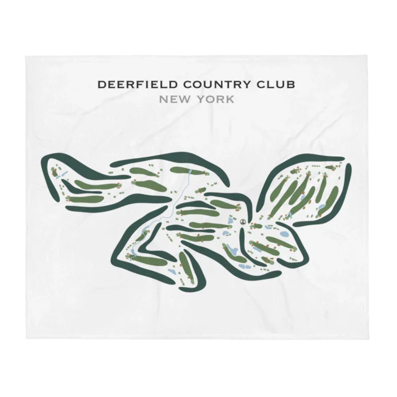 Deerfield Country Club, New York - Printed Golf Courses