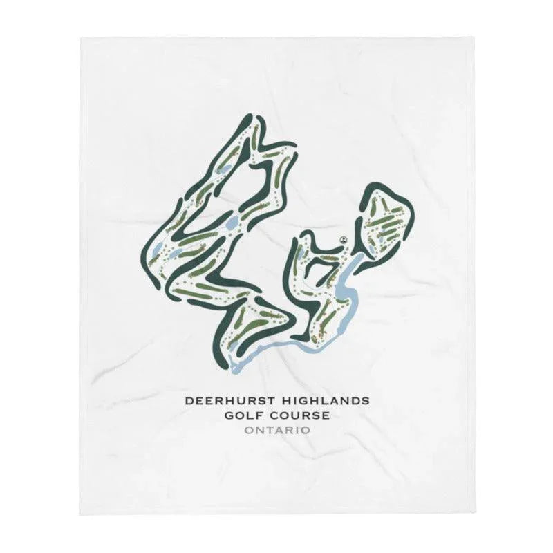 Deerhurst Highlands Golf Course, Ontario - Printed Golf Courses