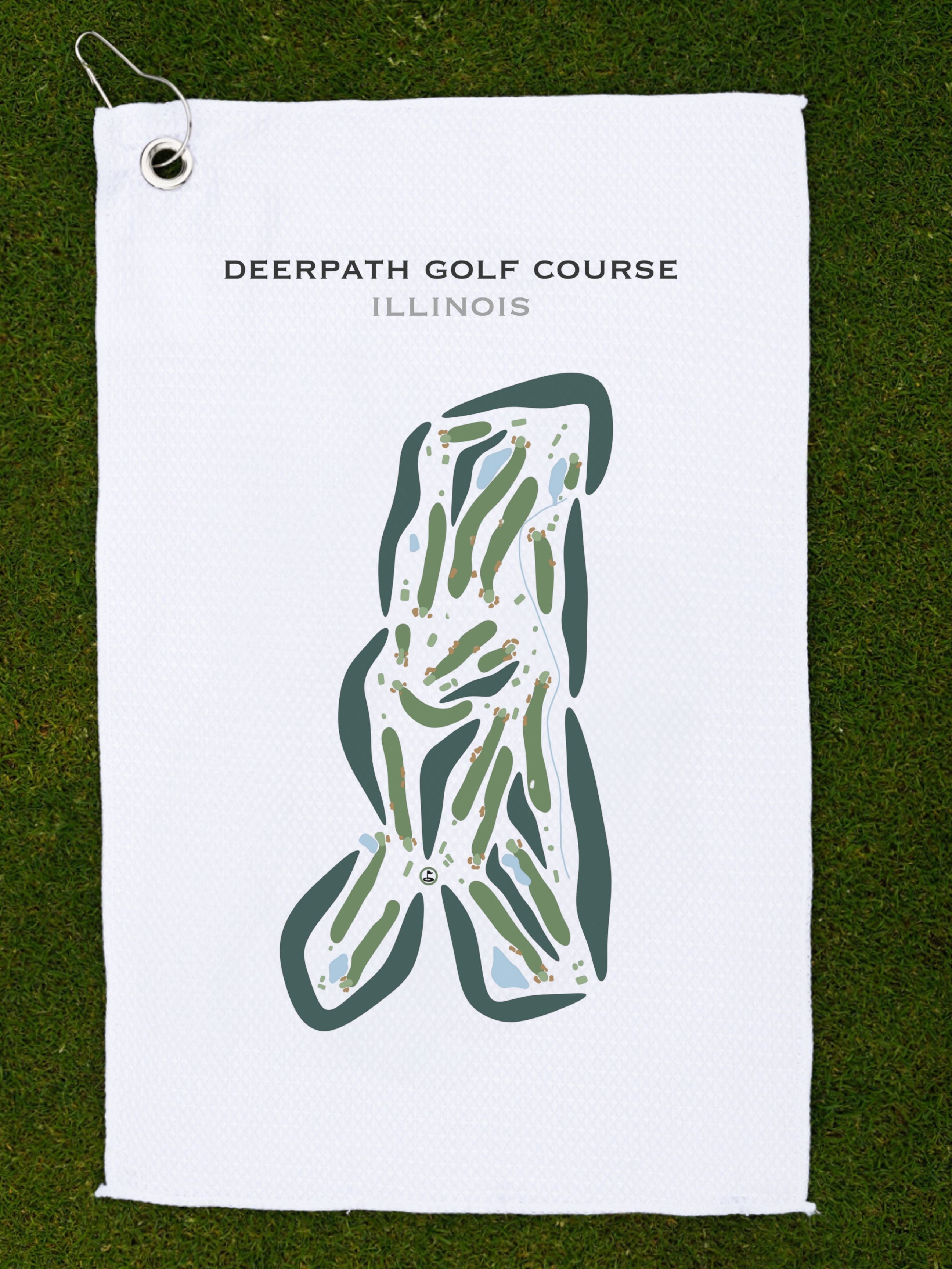 Deerpath Golf Course, Illinois - Printed Golf Courses