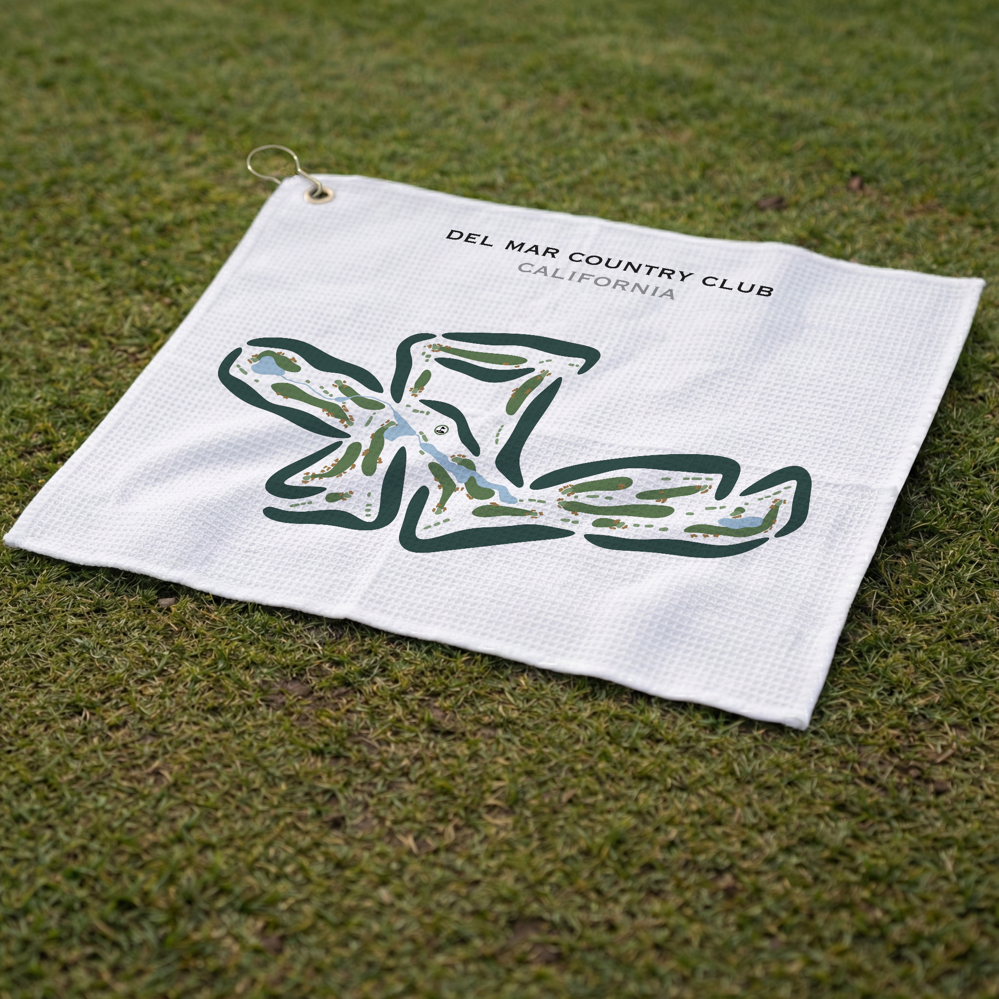 Del Mar Country Club, California - Printed Golf Courses