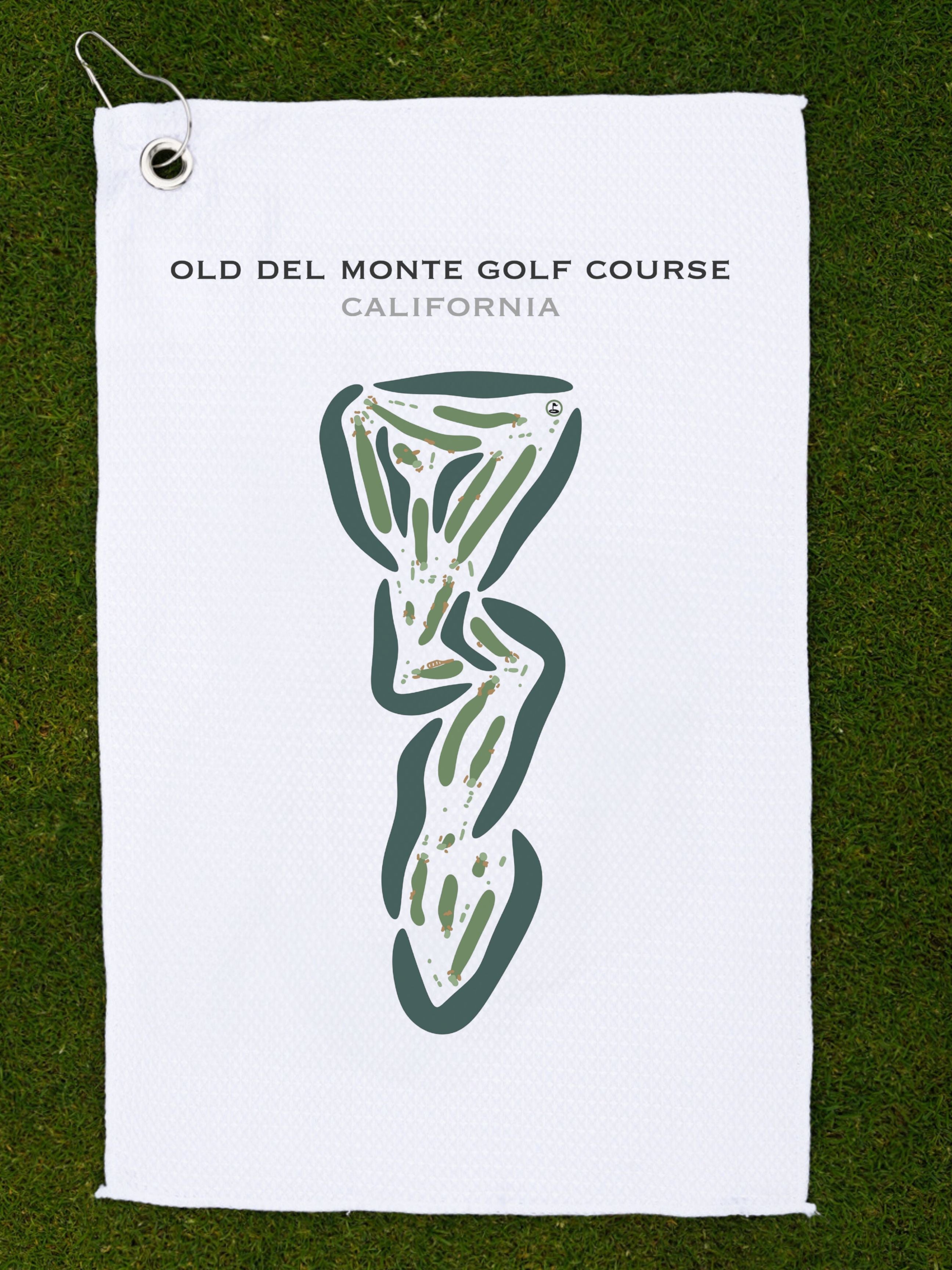 Old Del Monte Golf Course, California - Printed Golf Courses