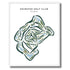 Emirates Golf Club, The Faldo Course, Dubai - Printed Golf Courses