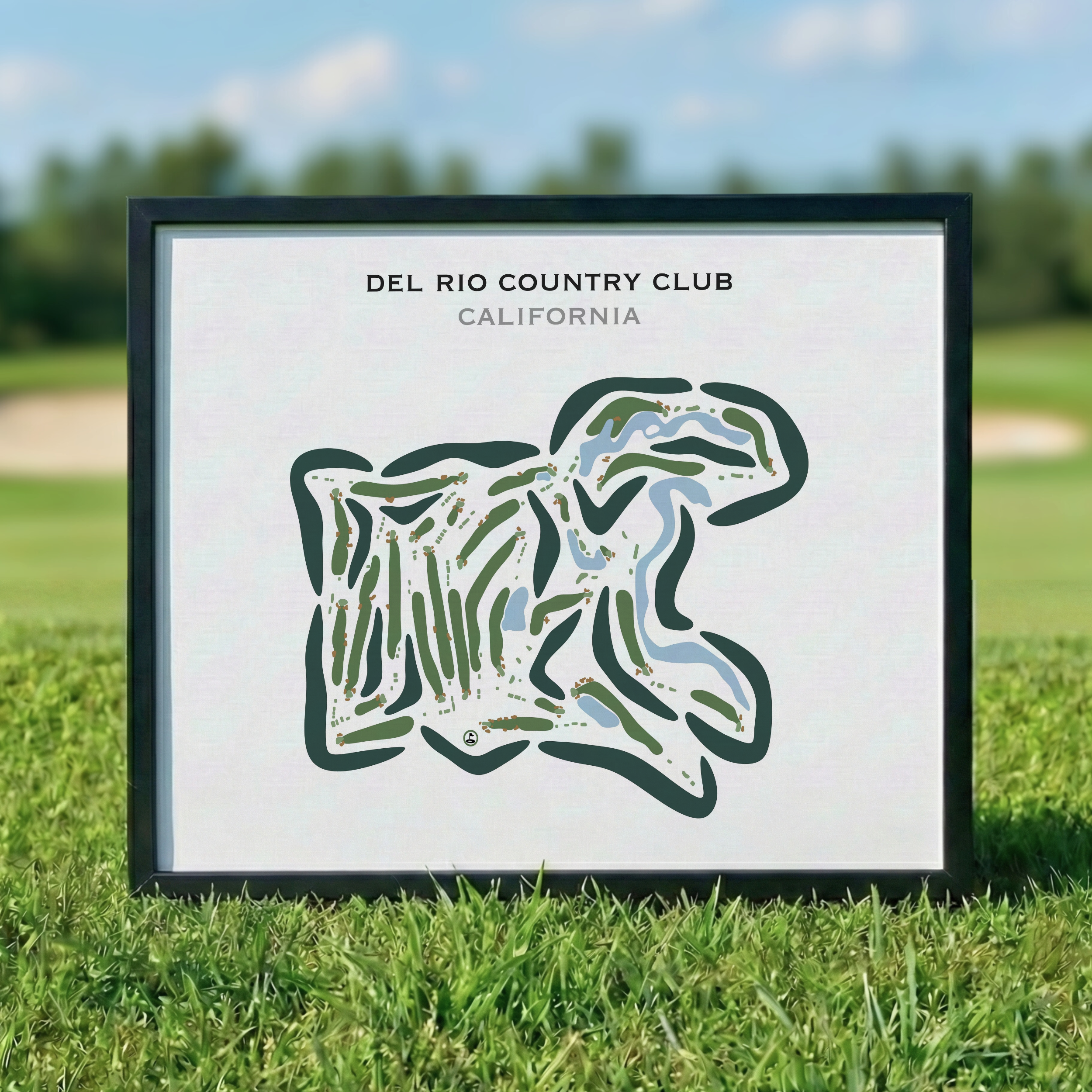 Del Rio Country Club, California - Printed Golf Courses
