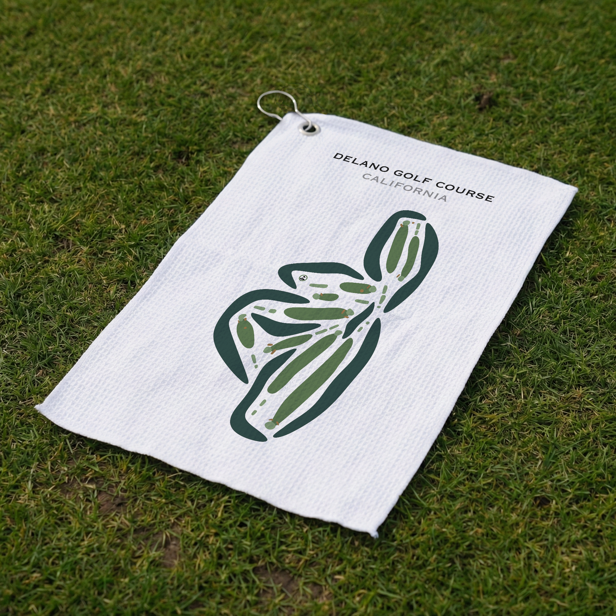 Delano Golf Course, California - Printed Golf Courses