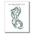 Dellwood Country Club, Minnesota - Printed Golf Courses