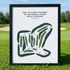 Delta Nine Course at Ascarate Park Golf Course, Texas - Printed Golf Courses