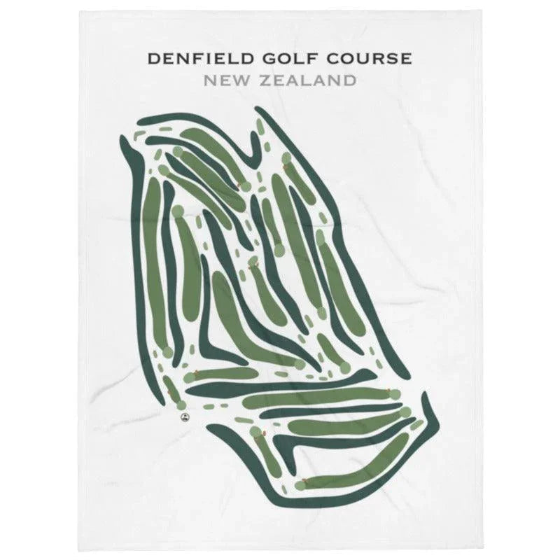 Denfield Golf Course, New Zealand - Printed Golf Courses