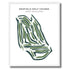 Denfield Golf Course, New Zealand - Printed Golf Courses