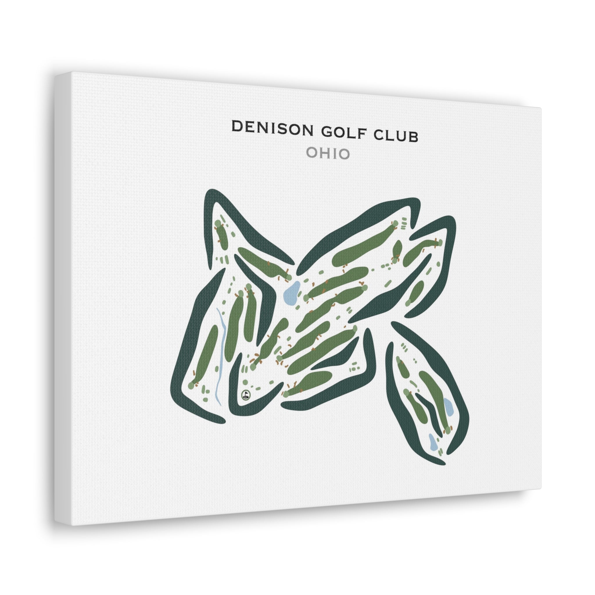 Denison Golf Club, Ohio - Printed Golf Courses