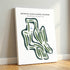 Dennis Highlands Golf Course, Massachusetts - Printed Golf Courses