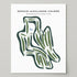 Dennis Highlands Golf Course, Massachusetts - Printed Golf Courses