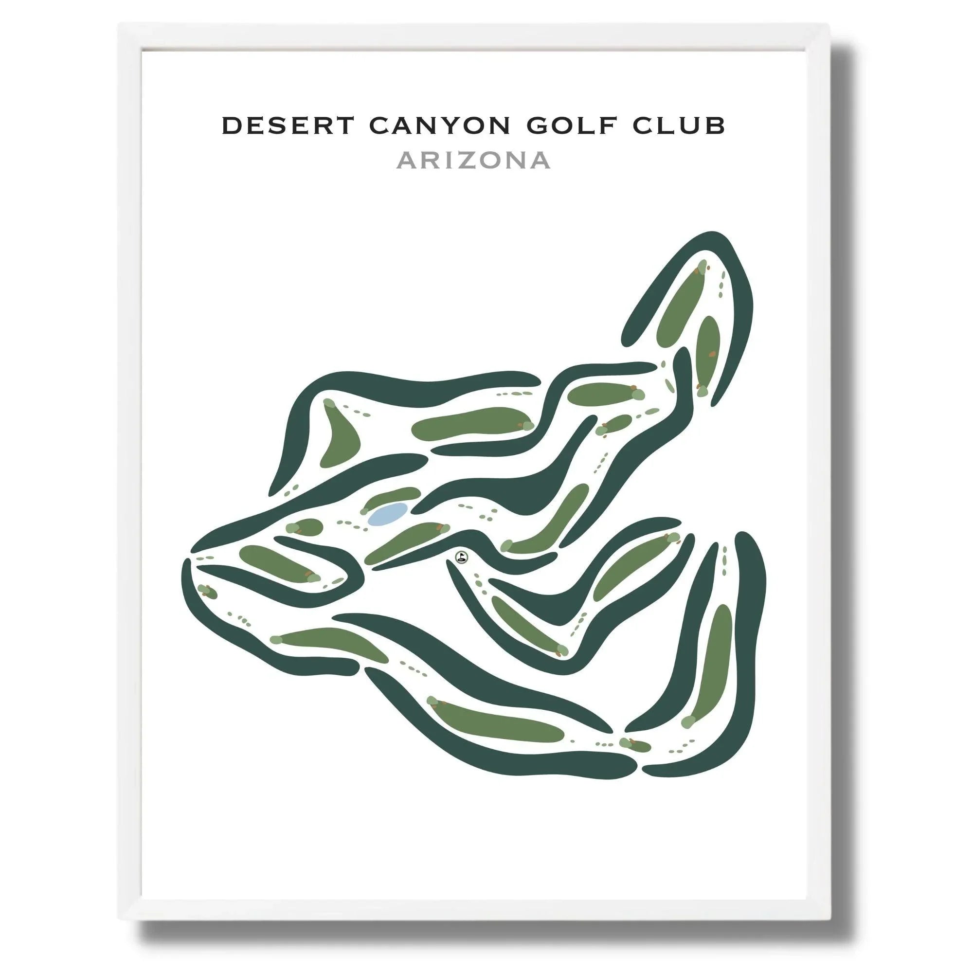Desert Canyon, Arizona - Printed Golf Courses