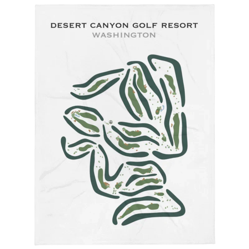Desert Canyon Golf Resort, Washington - Printed Golf Courses