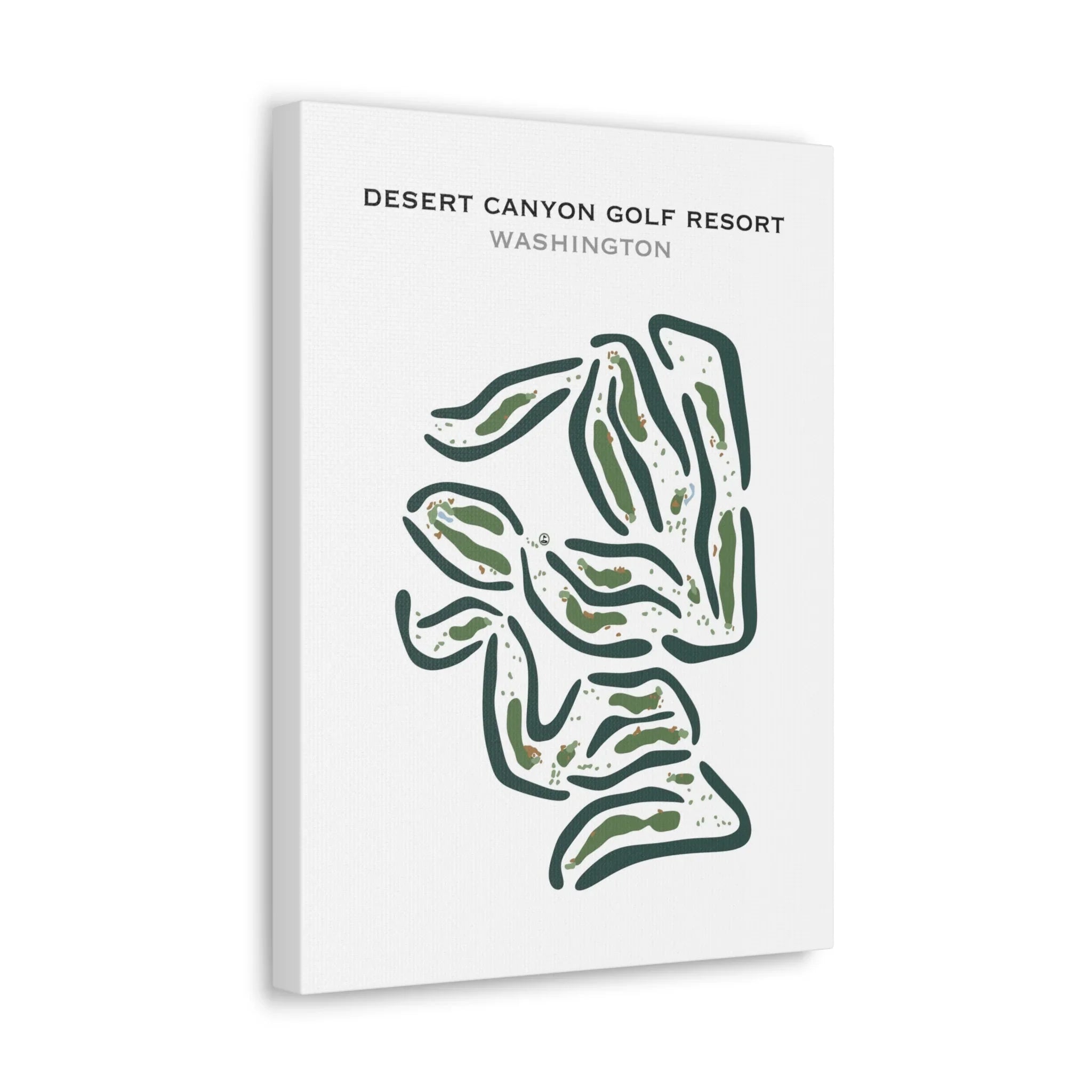 Desert Canyon Golf Resort, Washington - Printed Golf Courses