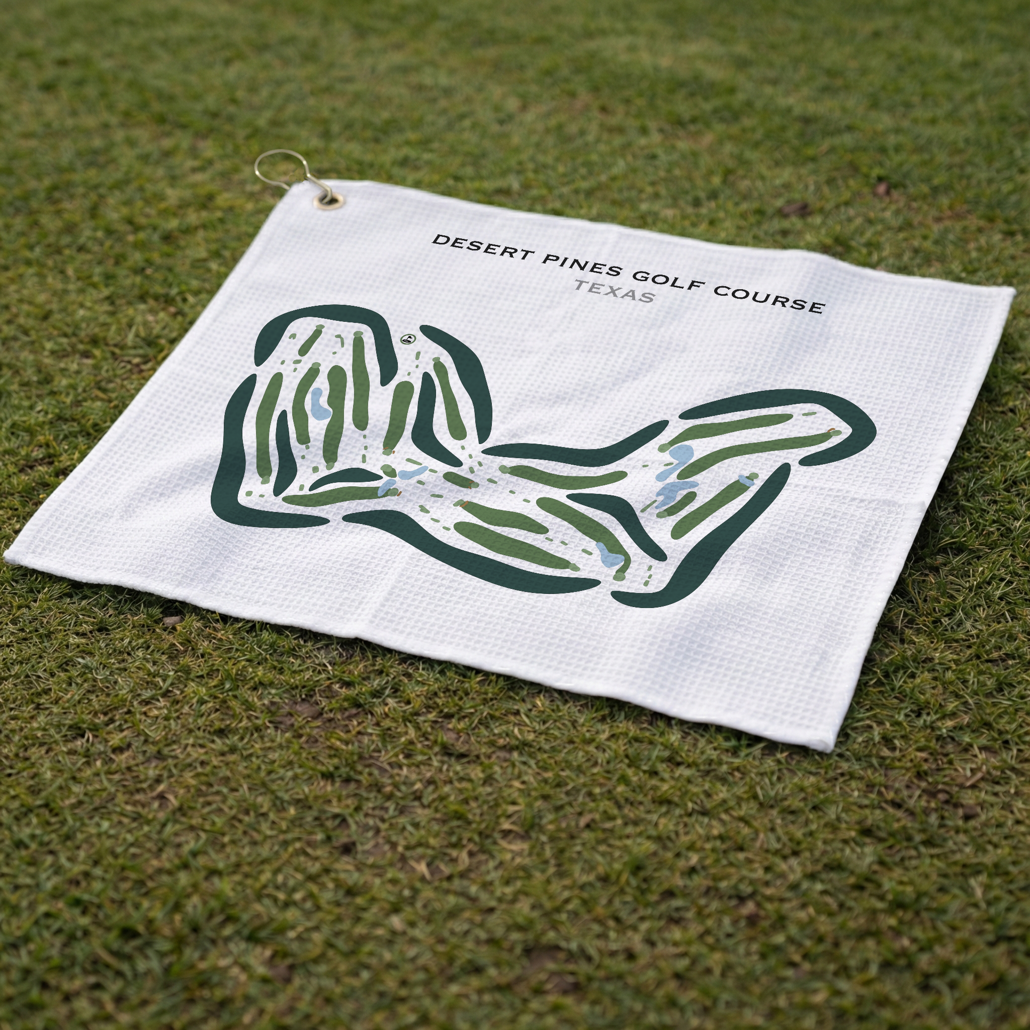 Desert Pines Golf Course, Texas - Printed Golf Courses