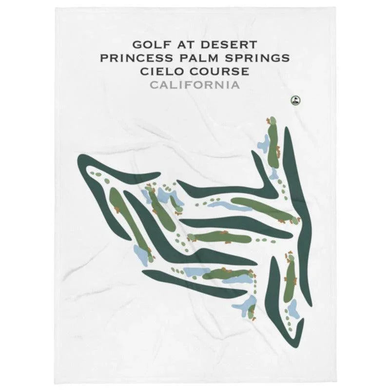 Golf at Desert Princess Palm Springs Cielo Course, California - Printed Golf Courses