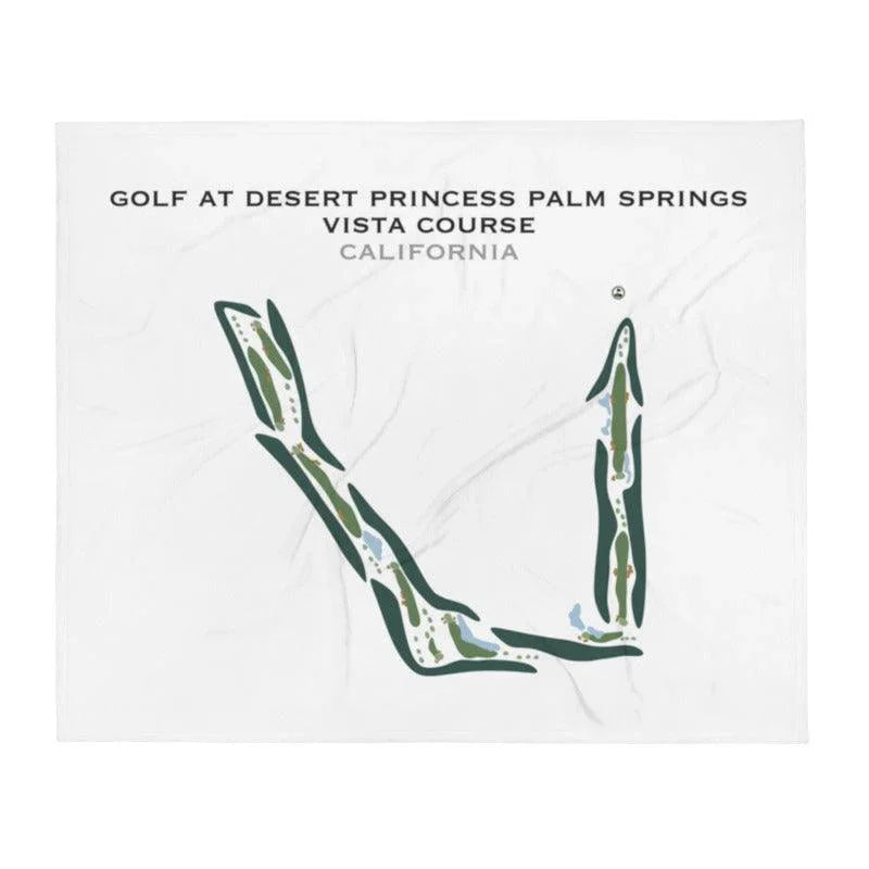 Golf at Desert Princess Palm Springs Vista Course, California - Printed Golf Courses