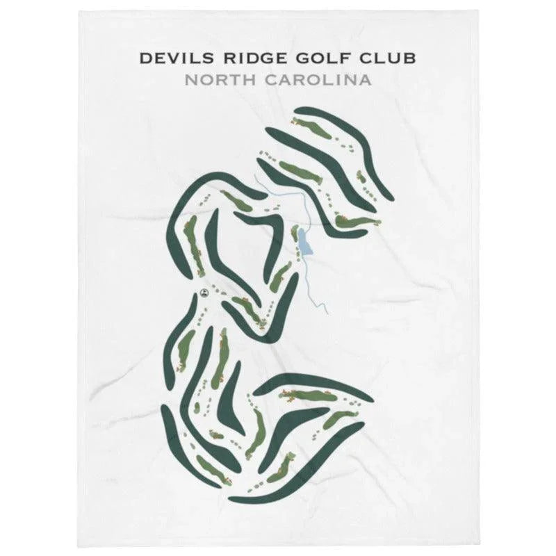 Devils Ridge Golf Club, North Carolina - Printed Golf Course