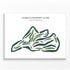 Diablo Country Club, California - Printed Golf Courses
