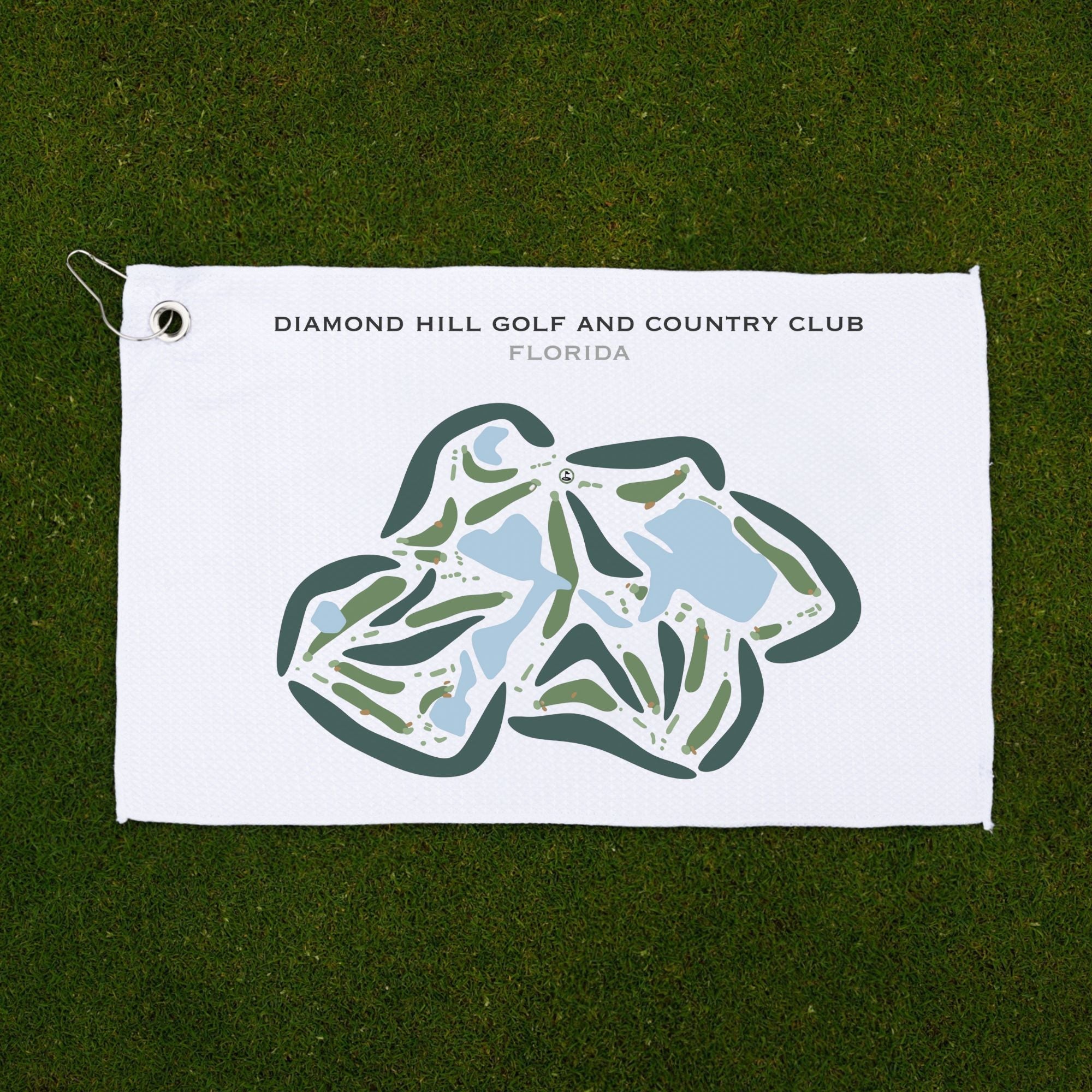 Diamond Hill Golf & Country Club, Florida - Printed Golf Courses