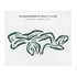 Diamondback Golf Club, South Carolina - Printed Golf Courses