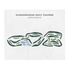 Diamondhead Golf Course, Arkansas - Printed Golf Courses