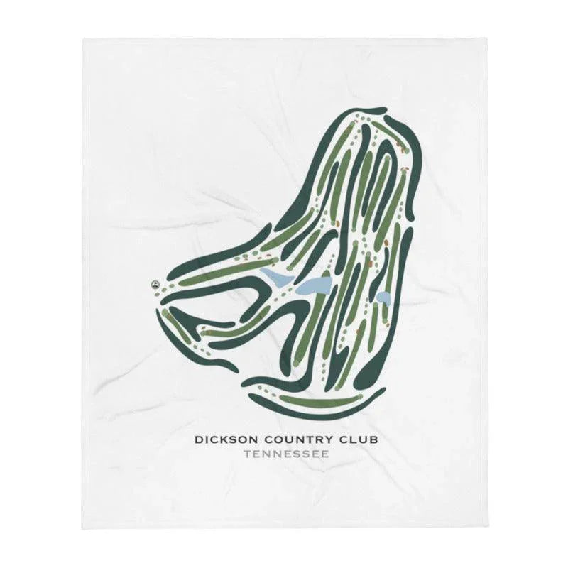 Dickson Country Club, Tennessee - Printed Golf Courses