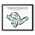 Dinah Shore Tournament Course at Mission Hills Country Club, California - Printed Golf Courses