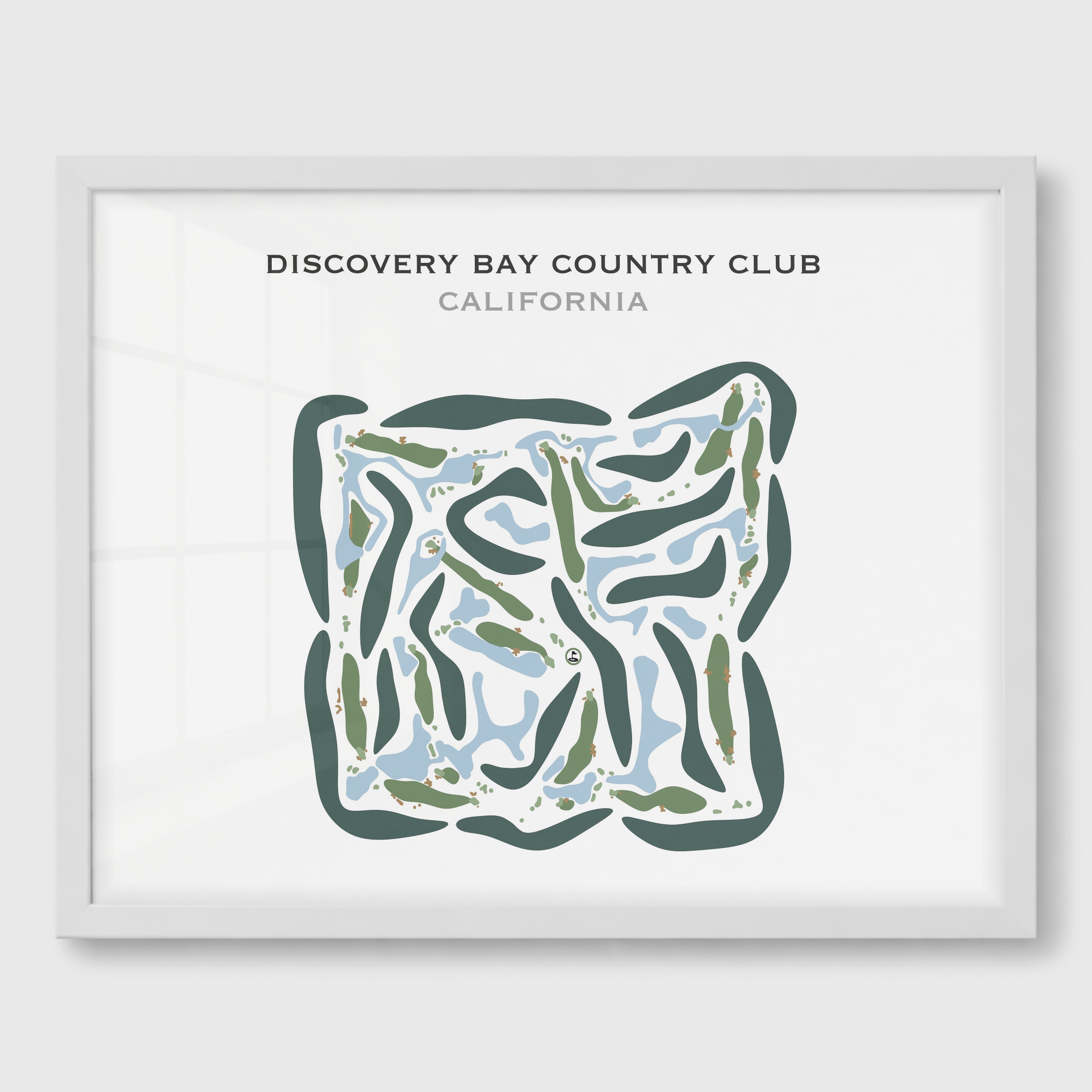 Discovery Bay Country Club, California - Printed Golf Courses
