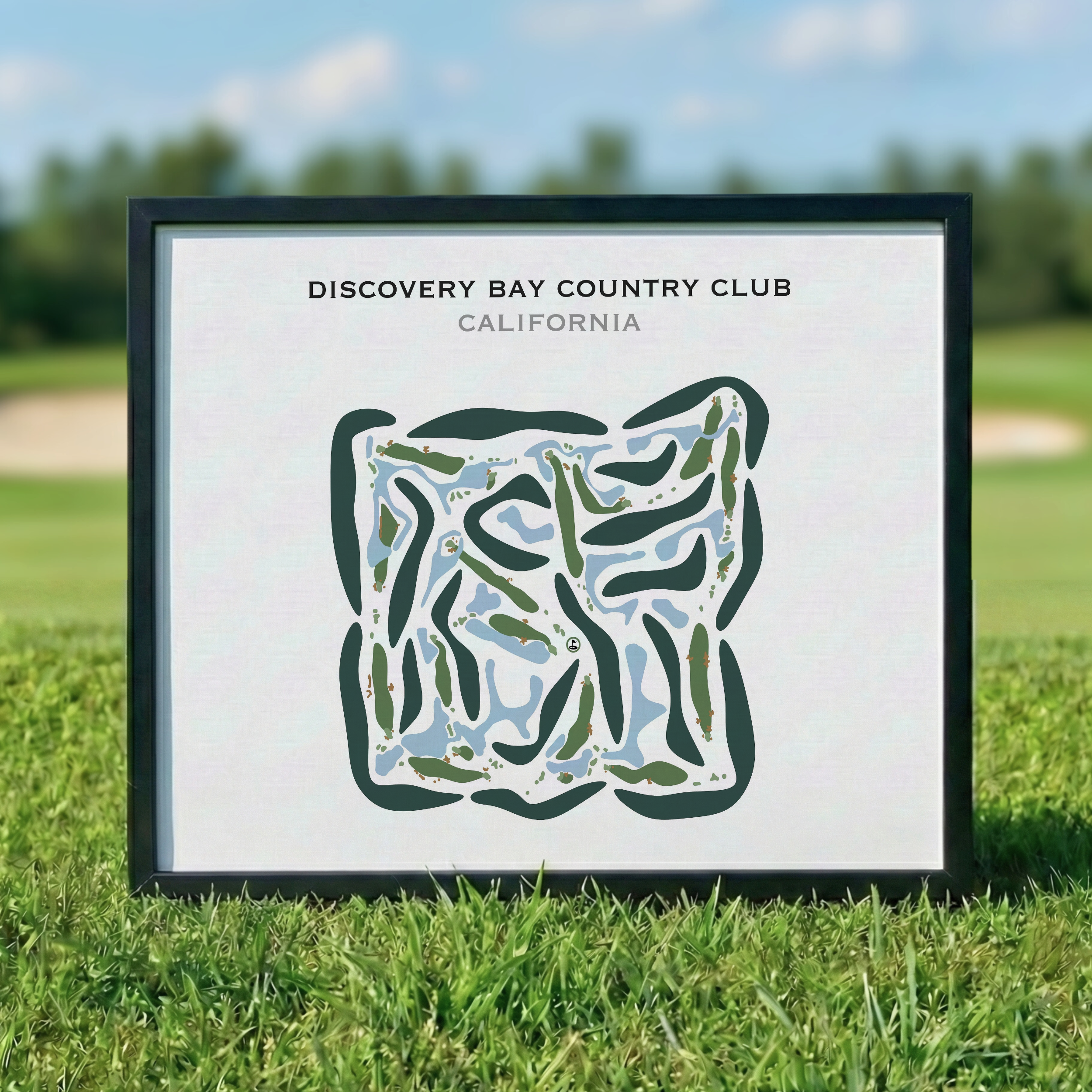 Discovery Bay Country Club, California - Printed Golf Courses