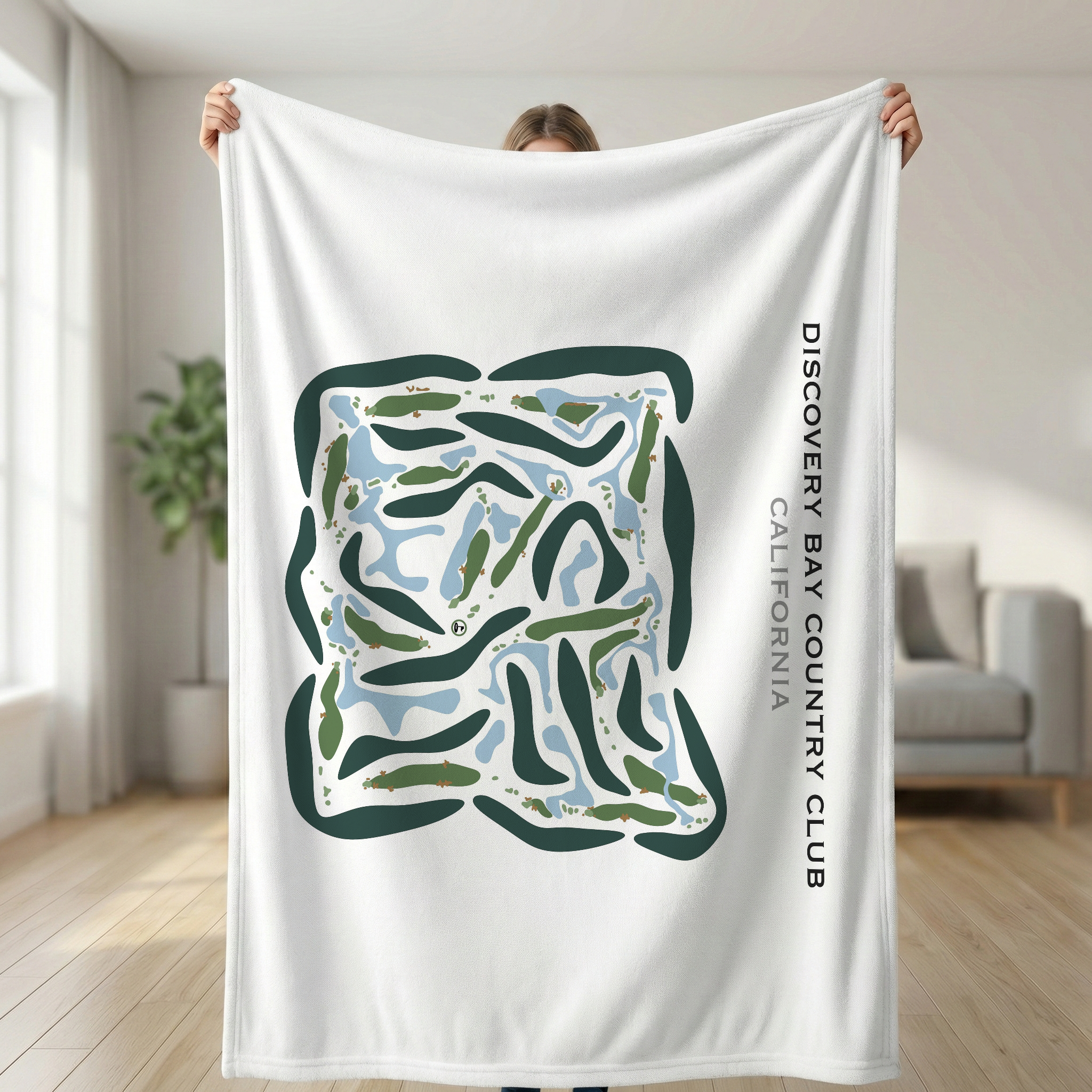 Discovery Bay Country Club, California - Printed Golf Courses