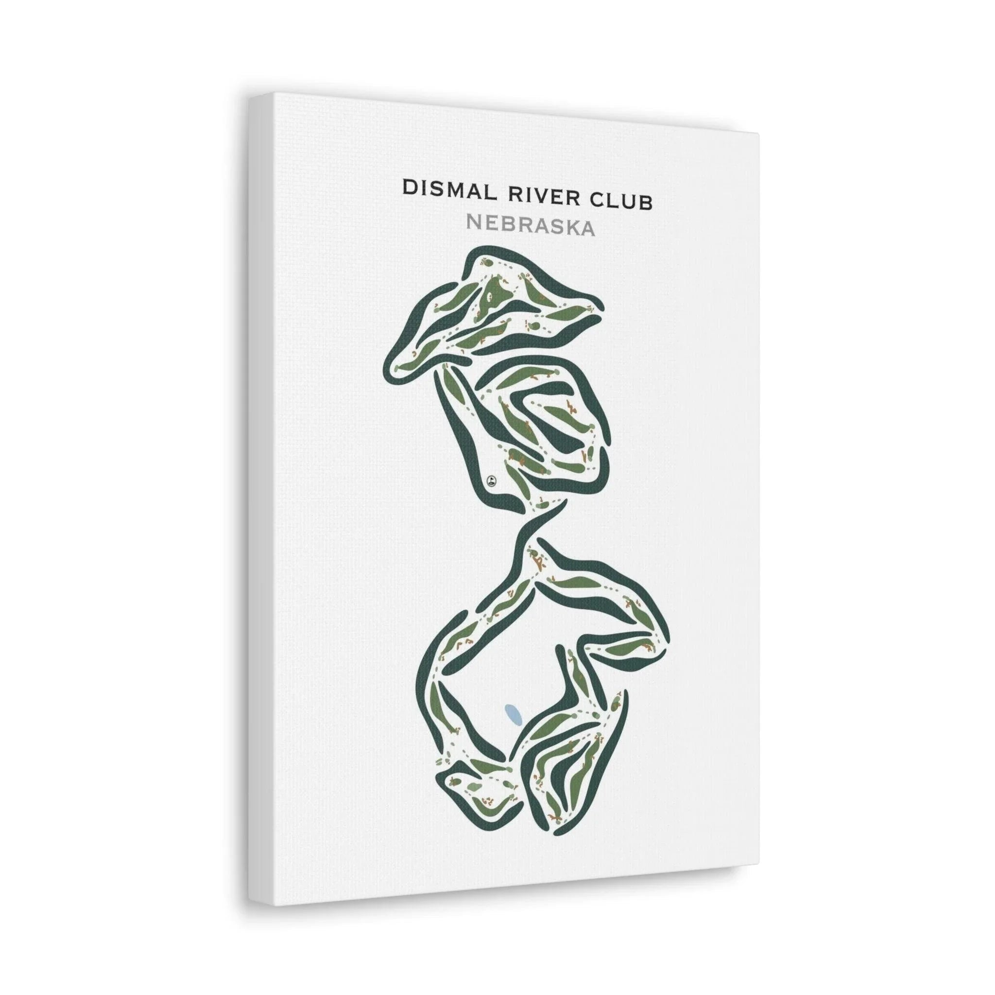 Dismal River Club, Nebraska - Printed Golf Courses