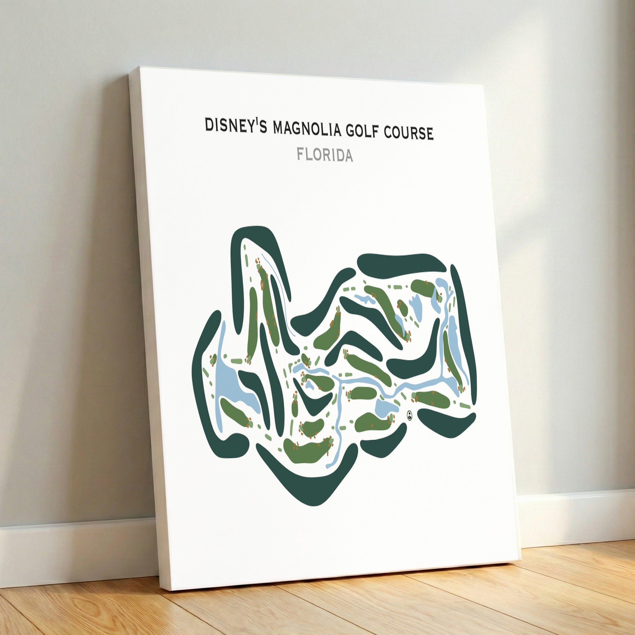 Disney's Magnolia Golf Course, Florida - Printed Golf Courses