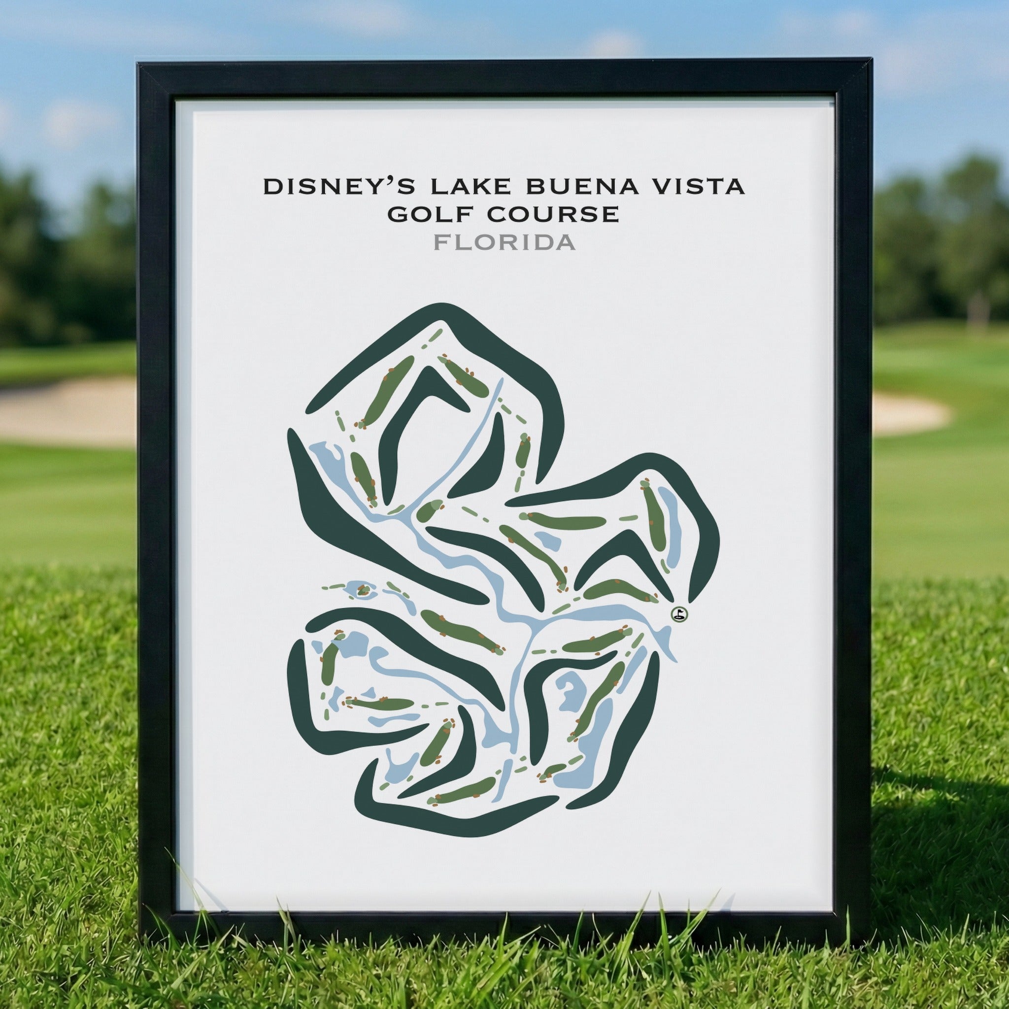 Disney's Lake Buena Vista Golf Course, Florida - Printed Golf Courses