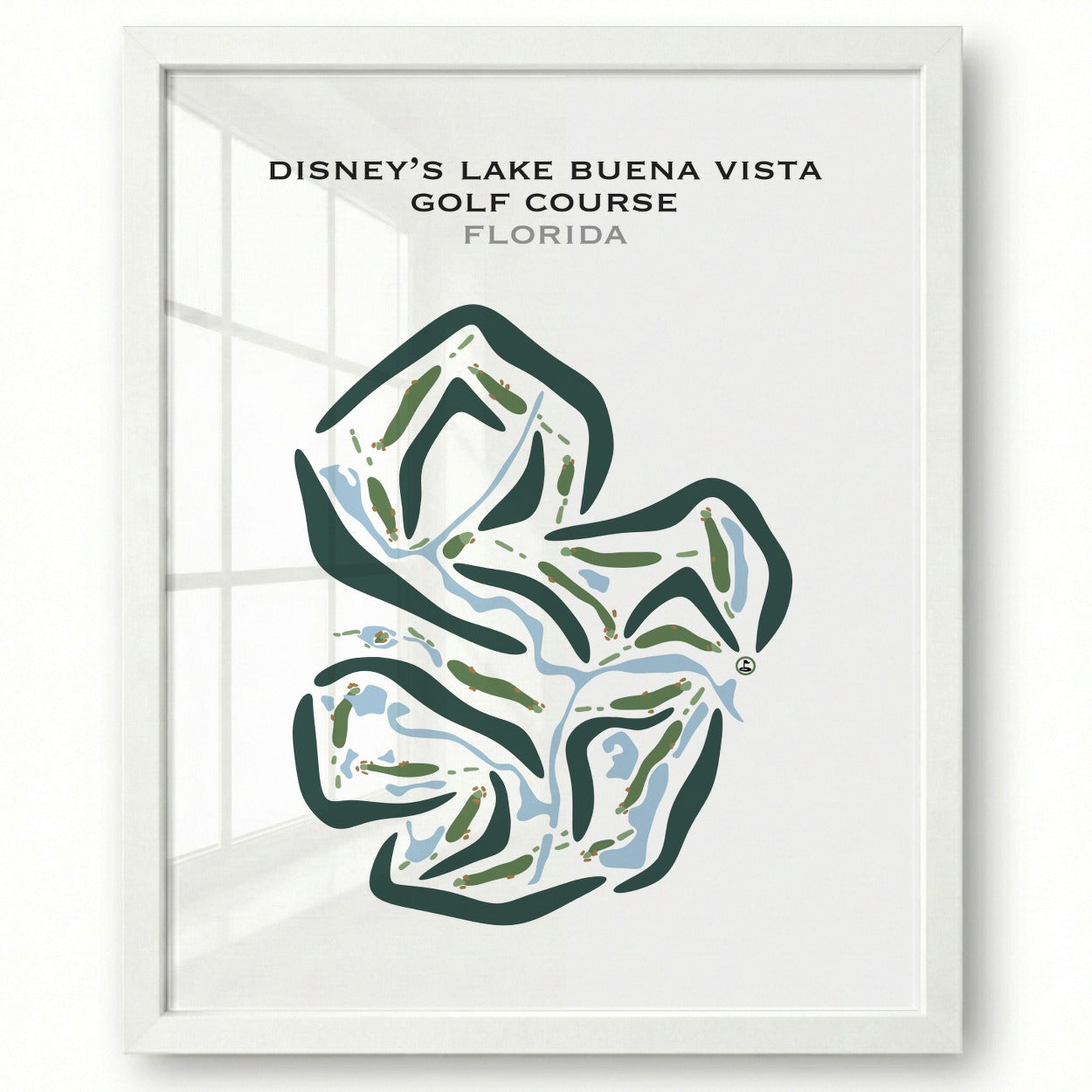 Disney's Lake Buena Vista Golf Course, Florida - Printed Golf Courses