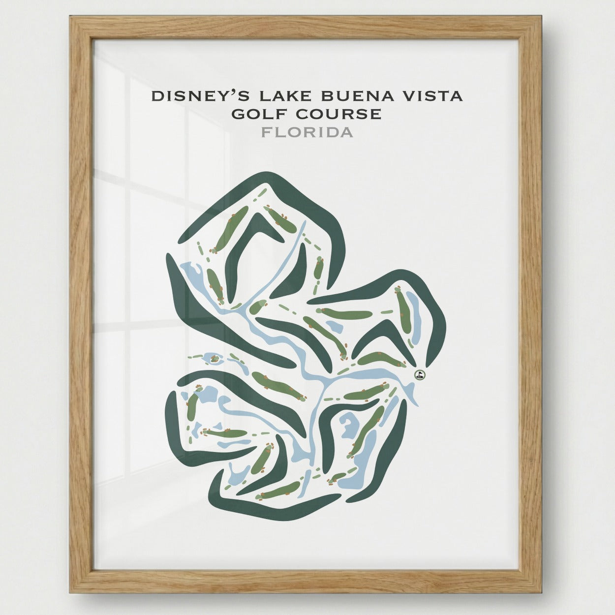 Disney's Lake Buena Vista Golf Course, Florida - Printed Golf Courses