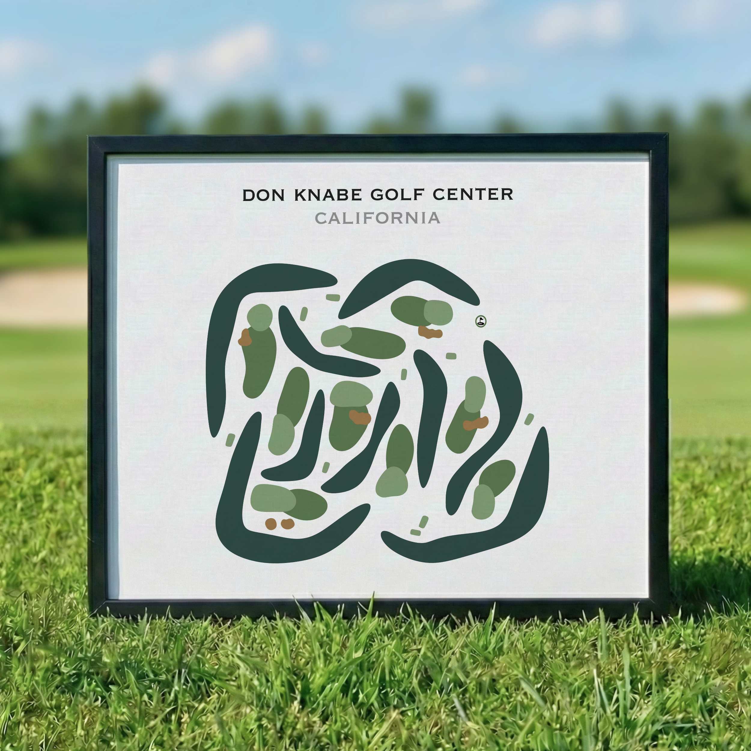 Don Knabe Golf Center, California - Printed Golf Courses