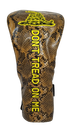 Don't Tread On Me Embroidered Snakeskin Driver Headcover by ReadyGOLF