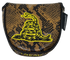 Don't Tread On Me Embroidered Putter Cover - Mallet by ReadyGOLF