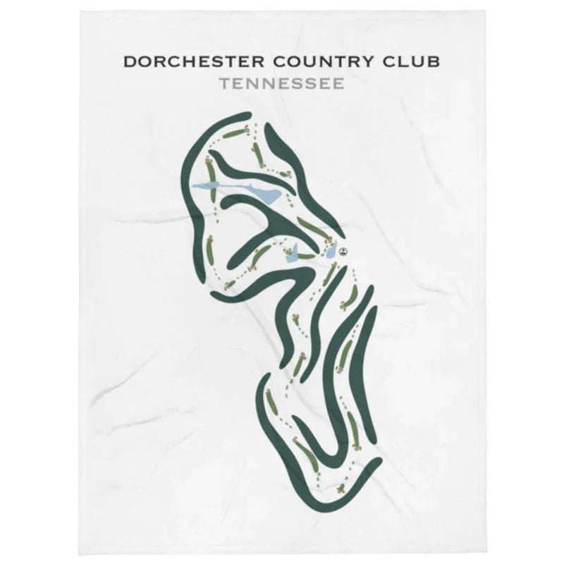 Dorchester Country Club, Tennessee - Printed Golf Courses