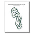 Dorchester Country Club, Tennessee - Printed Golf Courses