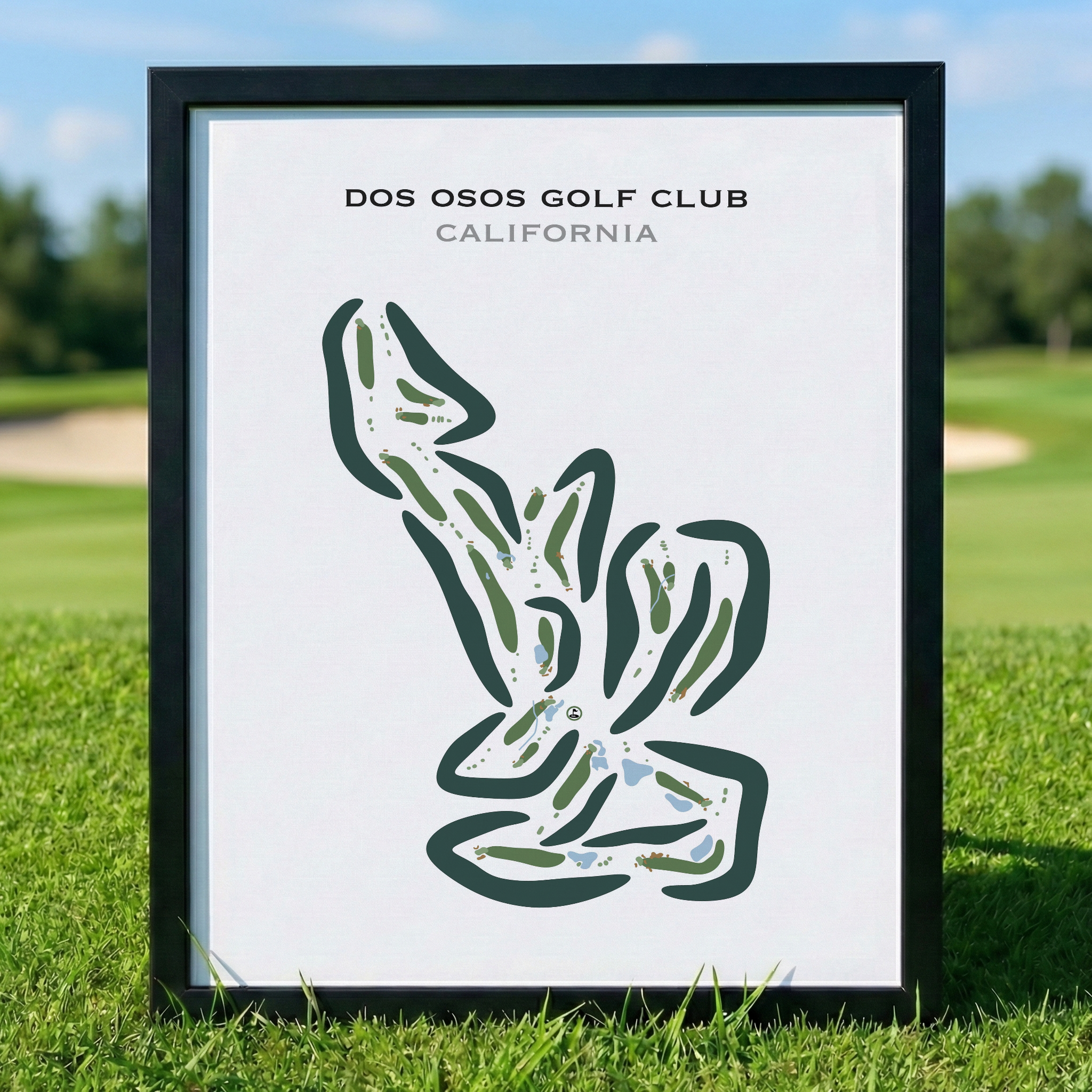 Dos Osos Golf Club, California - Printed Golf Courses
