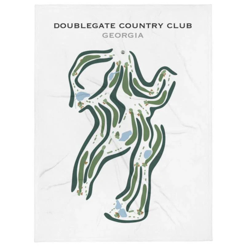 Doublegate Country Club, Georgia - Printed Golf Courses