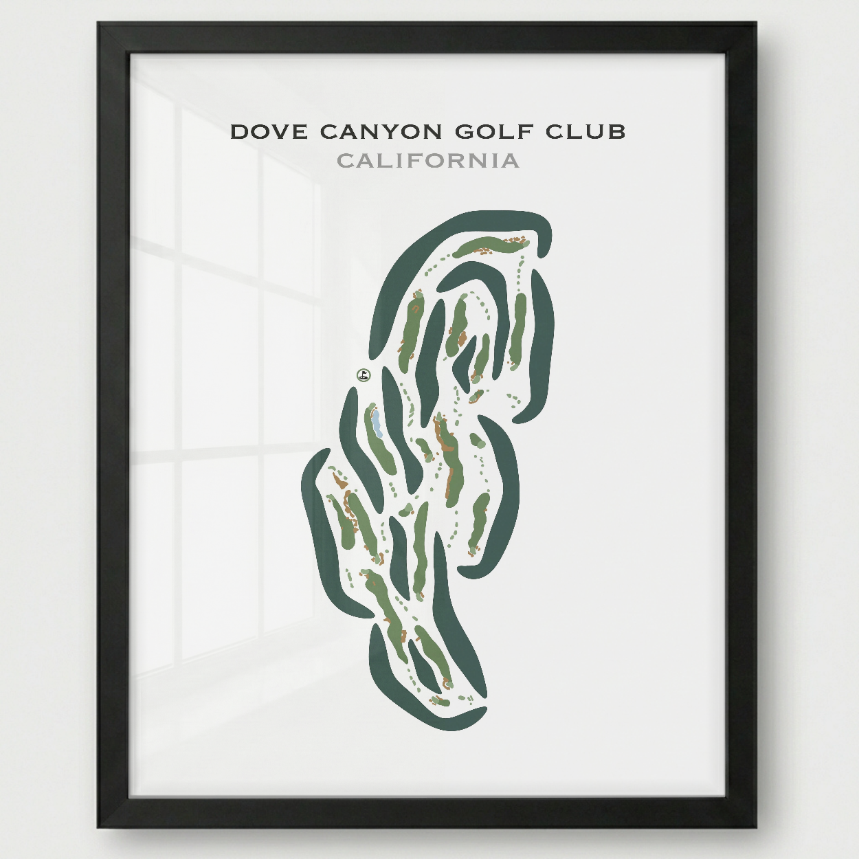 Dove Canyon Country Club, California - Printed Golf Courses