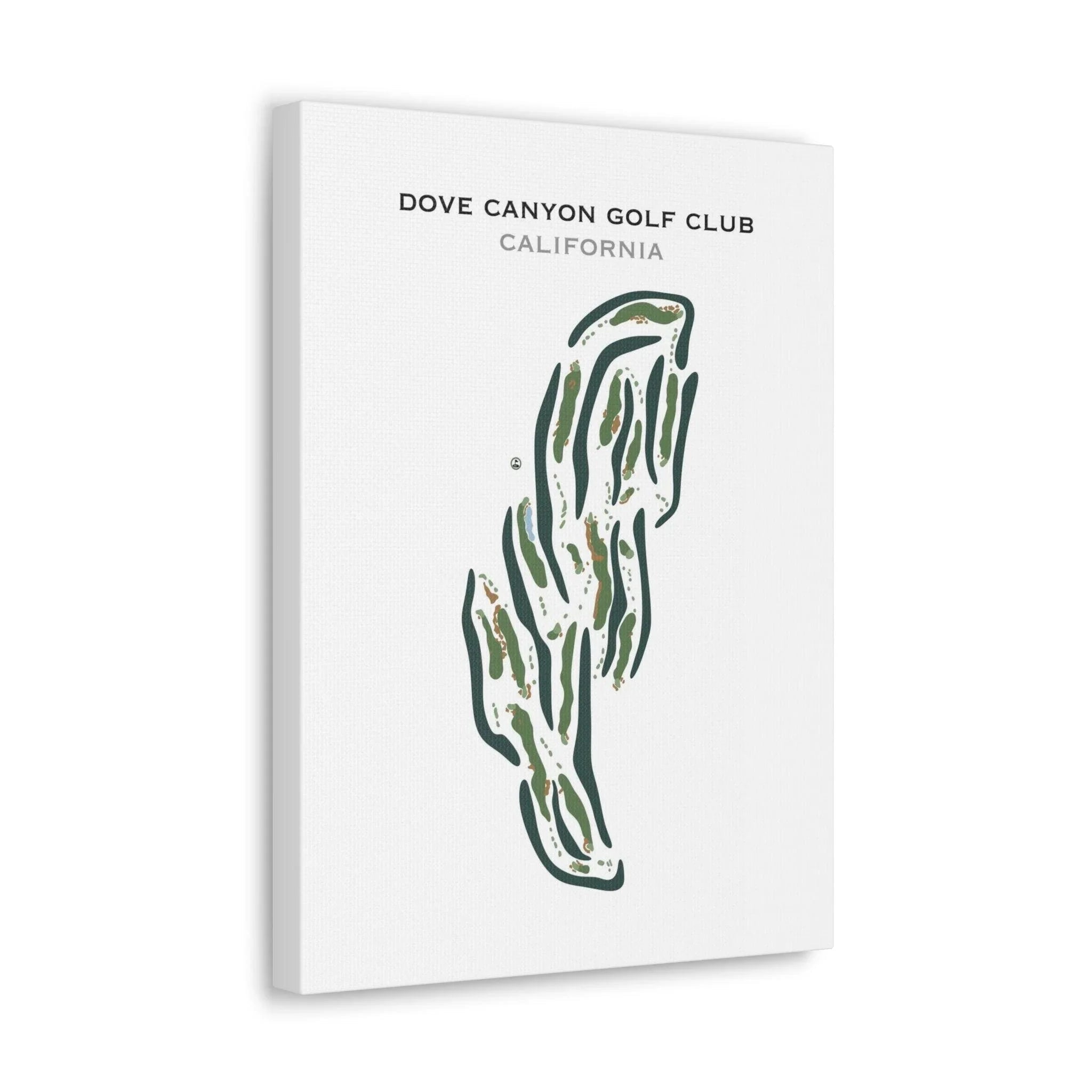 Dove Canyon Golf Club, California - Printed Golf Course