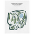 Downing Farms Golf Course, Michigan - Printed Golf Courses